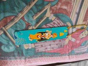 Teal Blue Lord Krishna Printed Wall Hangings