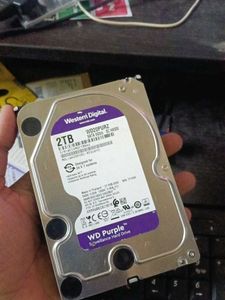 Western Digital 2TB Purple HDD WORKING FINE OK