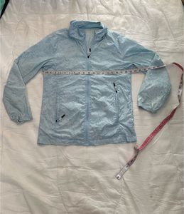 Light Blue Textured Jacket
