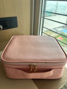 Chic Pink Makeup/ Vanity Bag