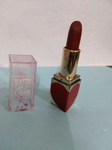 Matte Soft Color Lipstick - Red Heart Case