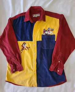 ​Vintage Looney Tunes Colorblock Shirt 👕