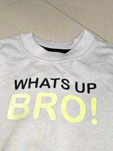 Graphic Print Sweatshirt kids upto 4yrs