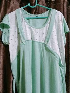 Women Maternity/Nursing Nighty
