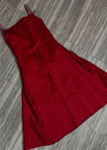 Elegant Red Y2K Party/Prom Dress