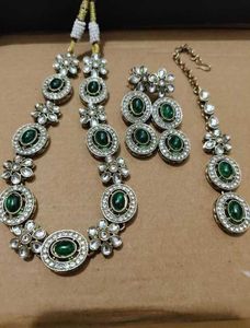 Zaveri Pearls Stone-Studded Jewellery Set