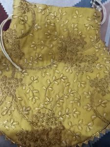 Embroidered Potli Bag