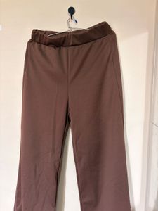 Comfortable Brown Wide Leg Pants