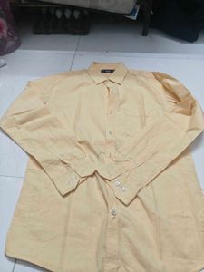 Men's Light Yellow Classic Shirt