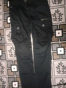Black Cargo Pants