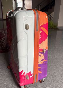 skybag multicolor Trolley Bag - Medium Size