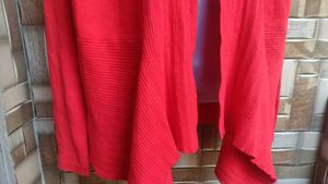 Red Open Front  shrug