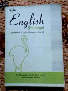 Class 12 Flamingo English Helpbook
