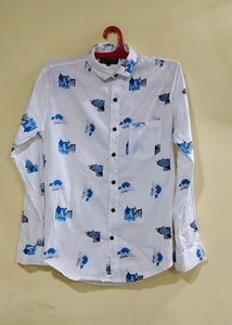 Printed Cotton Shirt