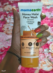 Mama Earth Honey & Malai Face Wash SEALPACKED