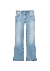 Low waist faded Flared Jeans