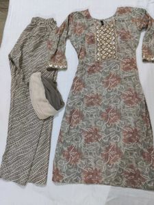 Elegant 3 piece kurta set✨
