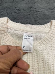 Unicorn Reversible Sequence Knit Sweater
