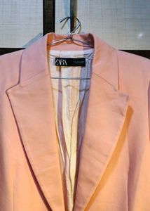 Stylish Pink Zara Blazer