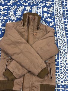 Brown Quilted Jacket