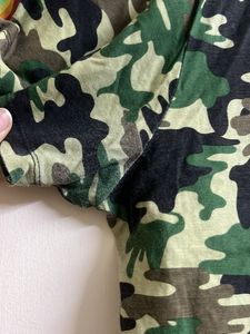 Army Print T-Shirt