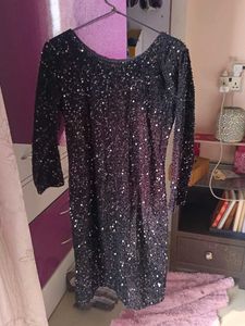 Sparkling Little Black Dress