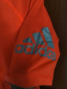 Orange Adidas T-Shirt