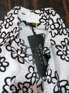 Stylish Floral Print Short Sleeve Shirt