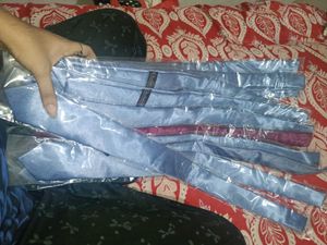 Set of Blue Satin Ties( 13)