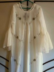 Elegant hand-made Embroidered one piece