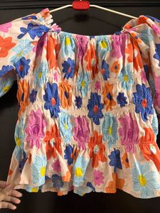 Multicolor cute top