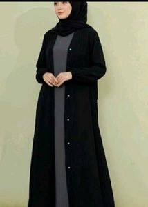 Elegant Black Abaya