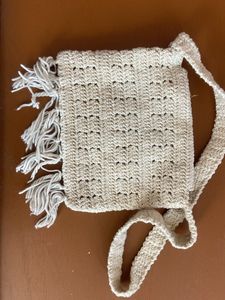 Crocheted Crossbody Bag