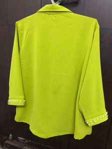 Cord Set Lime Green Embellished