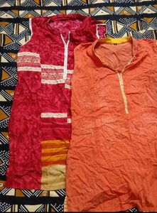 Sleeveless kurtas