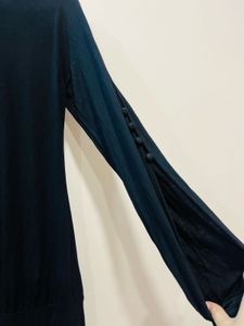 Black Turtle Neck Bodycon Dress