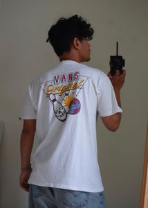 Men's White Vans T-Shirt