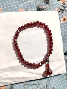 Elegant Black Beaded Bracelet