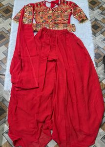 Beautiful Designer Heavy Fox Georgette Plazo Dress