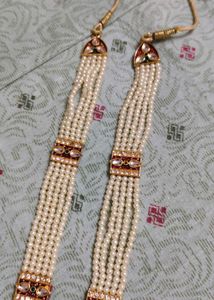 Exquisite Pearl Necklace &amp; Earring Set