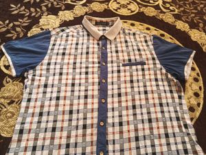 Polo White Super Slim Fit Check Shirt