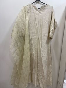 Myntra Festive Cream Kurta