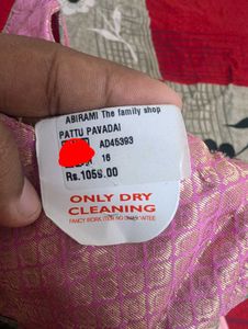 Girls Premium Pink &amp; Mint Green frock