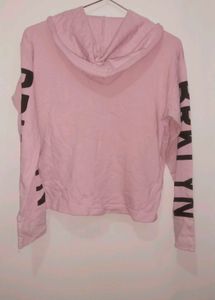 Pink Graphic Hoodie