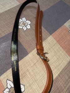 Van Heusen Brown Leather Belt