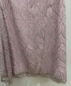 Cocktail Shiny Lehenga Set with Dupatta
