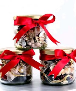 Charming Jewelry Assortment in Gift Jars