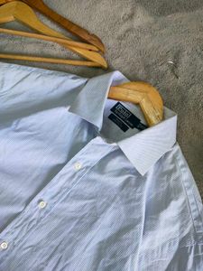 Light Blue Striped Polo Ralph Lauren Shirt
