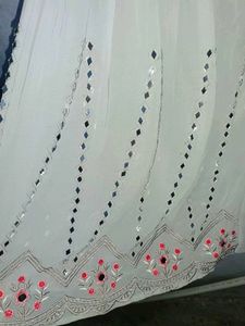 Embroidered sharara set
