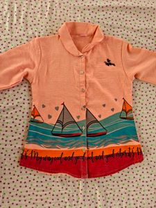 Cute Sleepwear Set with Sailboats co cord se